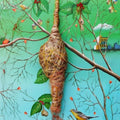 Animals 3d painting titled 'Nature Womb', 30x24 inches, by artist Pranita Das on Canvas