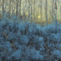 Neel' nature acrylic painting by artist Vinita Sadarangani, 36x48 inch, on canvas