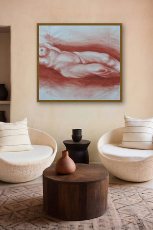 Nude Ii by artist Bhavesh Patel displayed in a Designer gallery