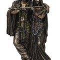 Religious handicraft titled 'One Radha Krishna', 11x6x4 inches, by artist Brass Handicrafts on Polyresin, Bronze