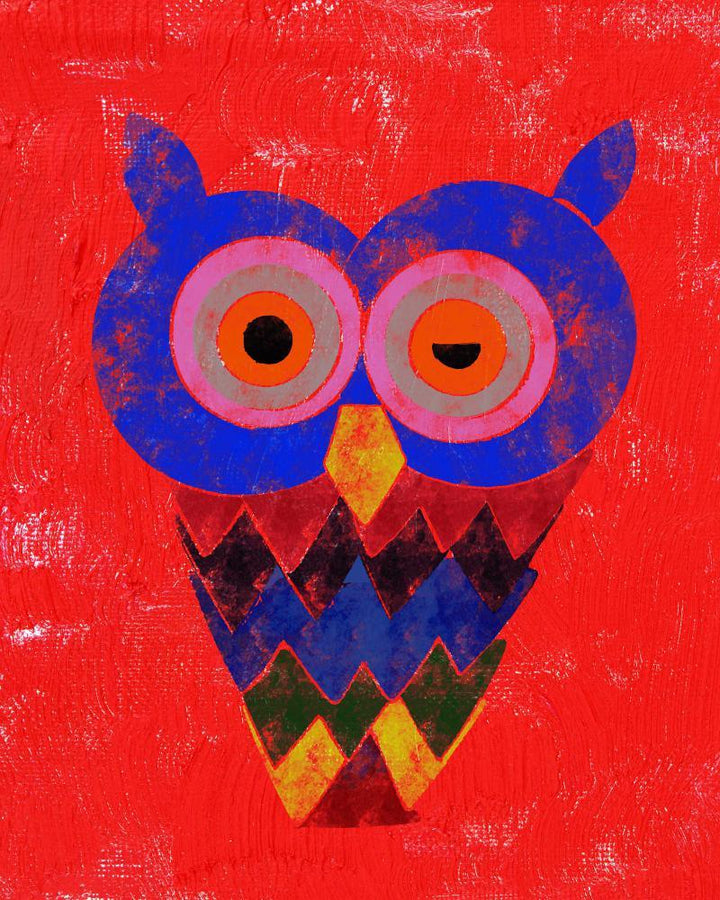 Owl Digital Art By Suraj Lazar