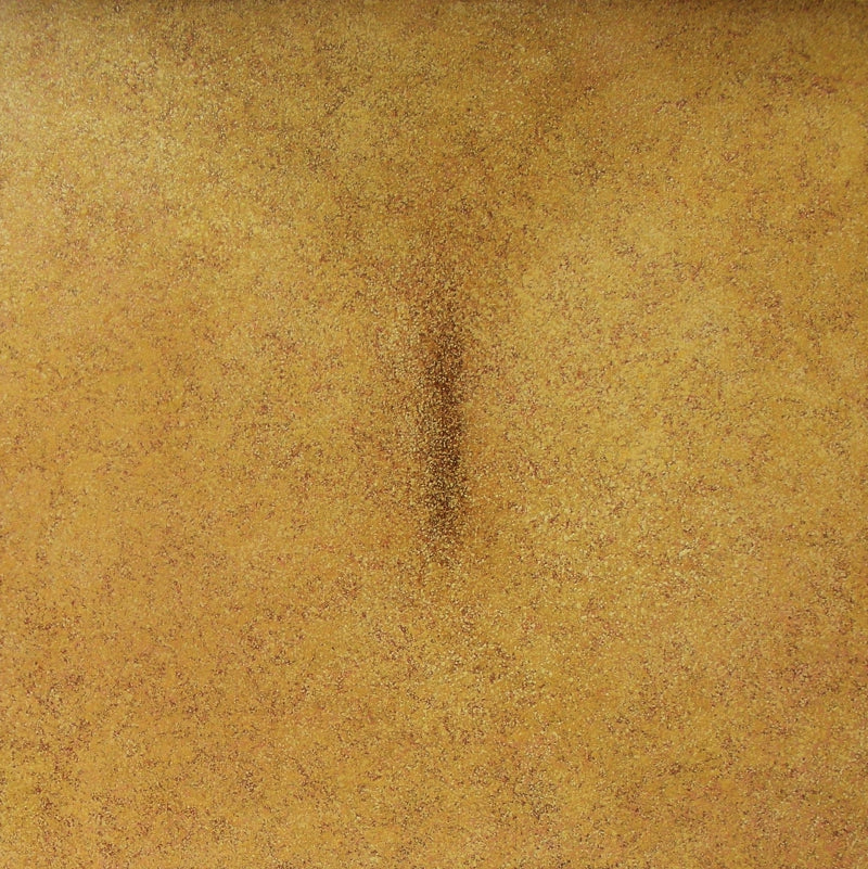 'Pain Spread 2' abstract acrylic painting by artist Prabinkumar Nath, 48x48 inch, on canvas