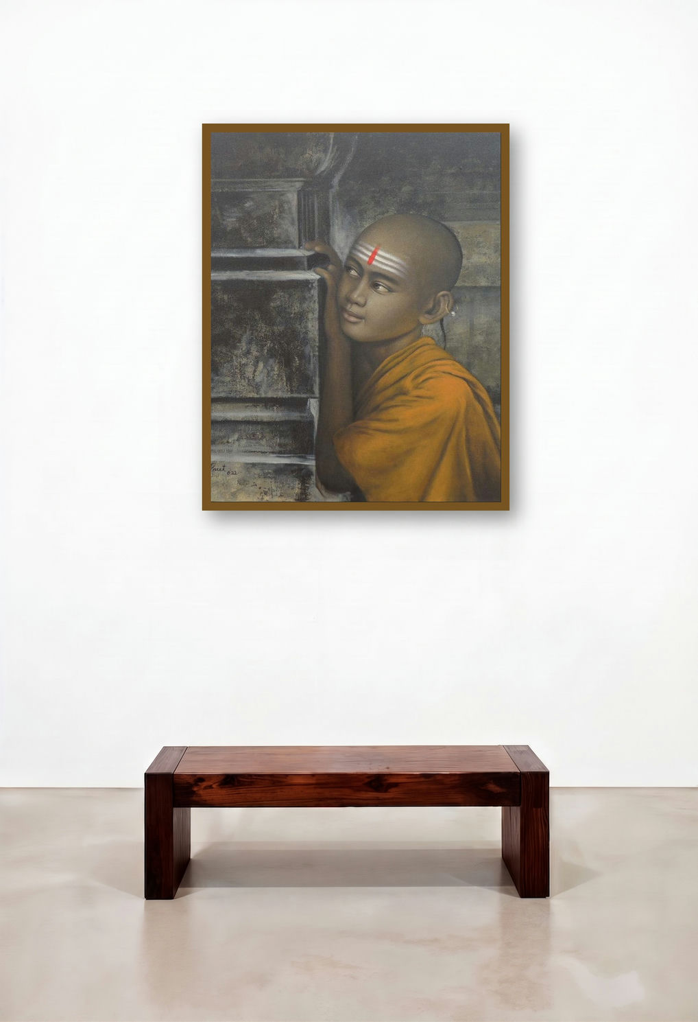 Pandit 16 (Young Pilgrims Paying Homage)