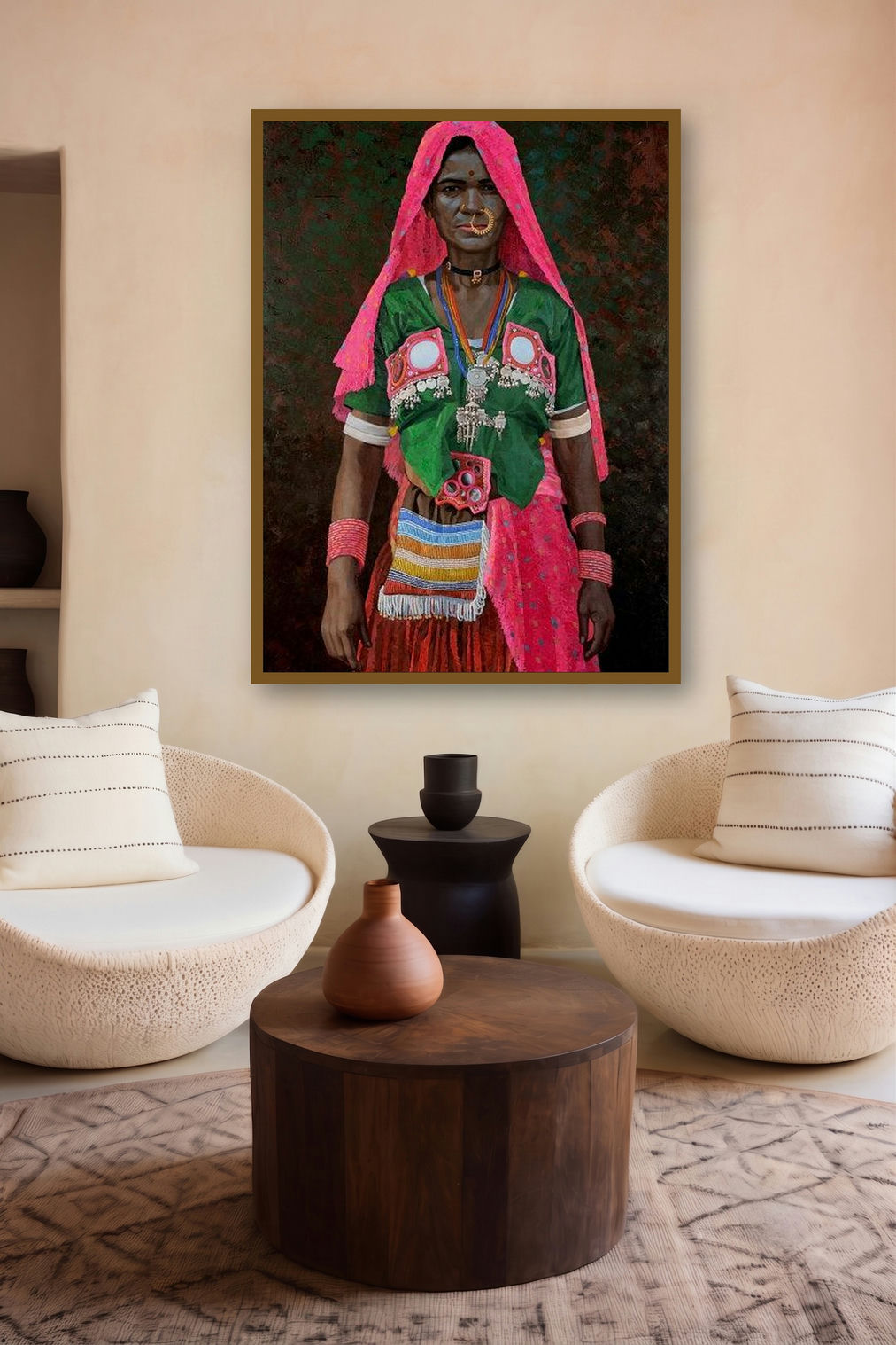 Passion For Colours by artist Gopal Nandurkar displayed in a Contemporary Exhibition gallery
