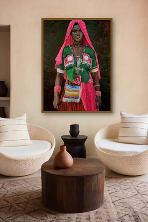 Passion For Colours by artist Gopal Nandurkar displayed in a Contemporary Exhibition gallery