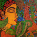 Figurative acrylic painting titled 'Peace Of Nature 2', 30x40 inches, by artist Mamta Mondkar on Canvas