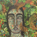 Figurative acrylic painting titled 'Peace Of Nature 3', 38x48 inches, by artist Mamta Mondkar on Canvas