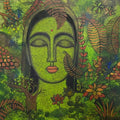 Figurative acrylic painting titled 'Peace Of Nature', 30x30 inches, by artist Mamta Mondkar on Canvas