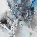 The Peacock 1' animals acrylic painting by artist Dilip Dudhane, 84x36 inch, on canvas