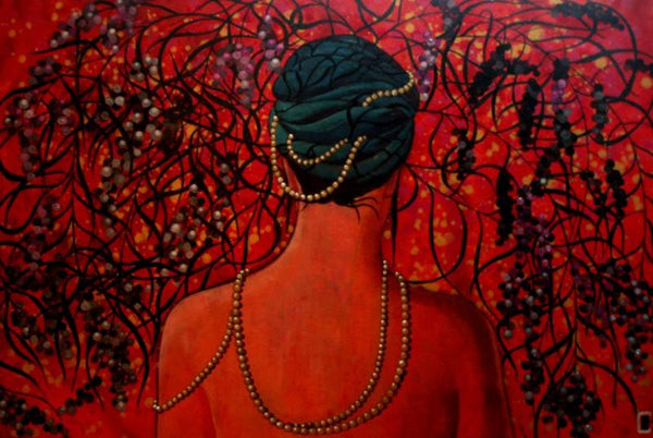 Pearls Of Wisdom Painting by Suruchi Jamkar | ArtZolo.com