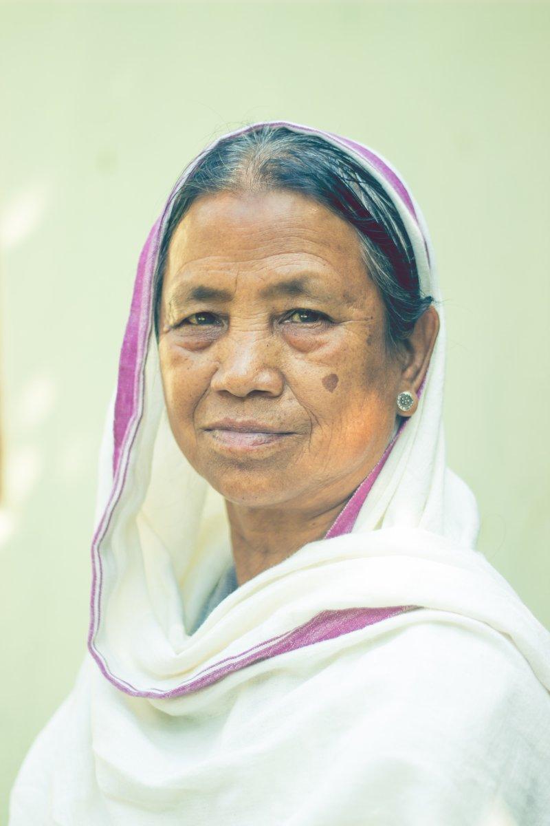 Portrait photography titled 'Power and Grace', 17x11 inches, by artist Vishal Langthasa on