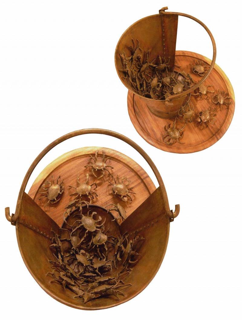 Nature sculpture titled 'Power Play', 20x16x16 inches, by artist Sukanta Chowdhury on Bronze