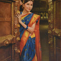Figurative oil painting titled 'Pratiksha', 36x48 inches, by artist Kamal Rao on Canvas