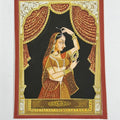 Queen 17' figurative miniature Traditional Art by artist Unknown, 10x8 inch, on silk