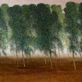 'Quiete Winters' nature oil painting by artist Pardeep Singh, 48x60 inch, on canvas