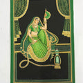 Ragini' figurative miniature Traditional Art by artist Unknown, 12x9 inch, on silk