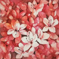 Red' nature watercolor painting by artist Anjana Sihag, 8x8 inch, on paper