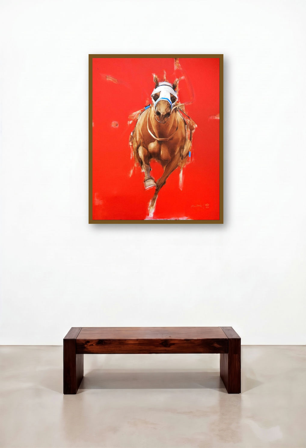 Red And White 2 (Charging Forward)