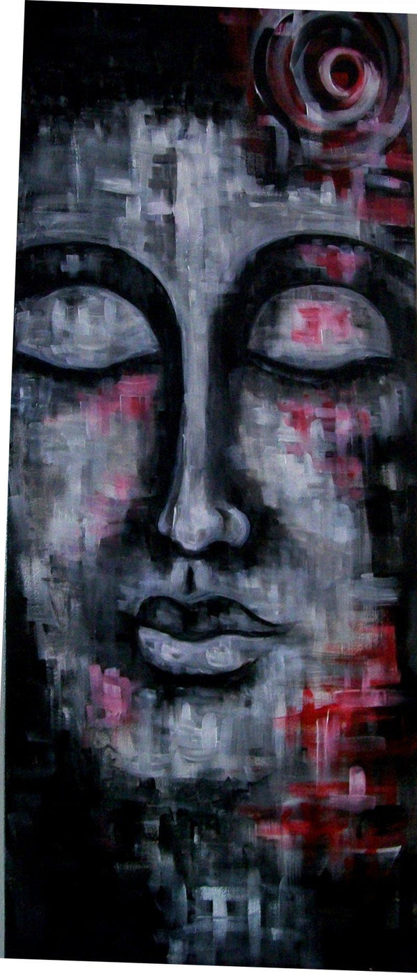 Red Moon 2 Painting by Purnima Gupta | ArtZolo.com