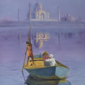 Reflections painting by Kamal Rao