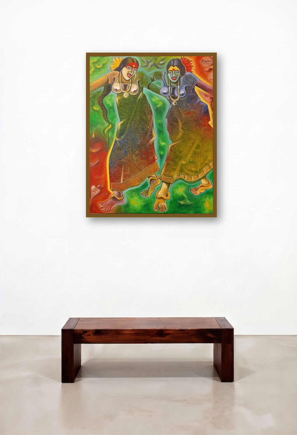 Rhythm Of Dhimsa (Dancing Women)
