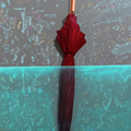 Rising Water by Nijesh Mohan, Original Acrylic Contemporary Painting on Canvas, Medium Vertical Wall Art