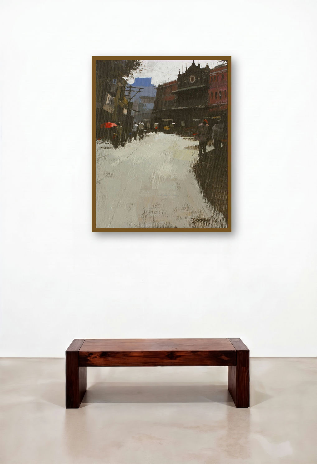 Road Stories 23 (Bustling City Street)