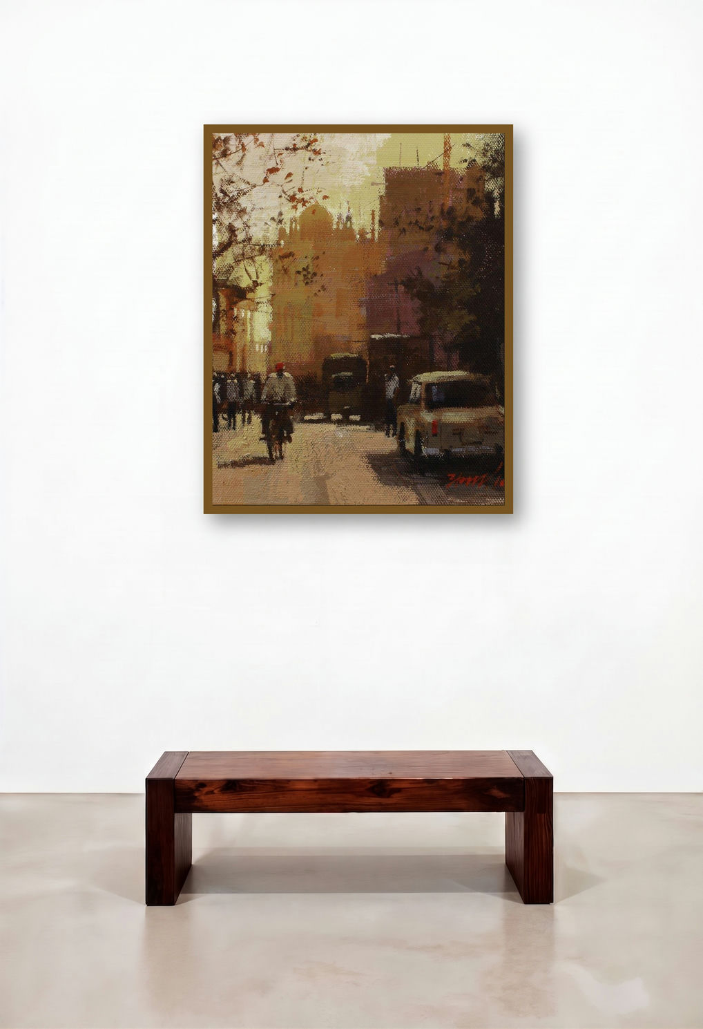 Road Stories 26 (Serene Cityscape Morning)