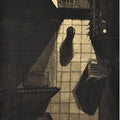Other etching drawing titled 'Room', 20x13 inches, by artist Kinnari Tondalekar on Paper