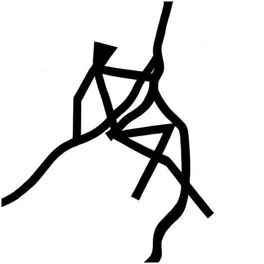 Rope Climbing Drawing by Ashok Hinge | ArtZolo.com