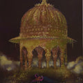 contemporary oil painting titled 'Royal Gardens', 36x48 inches, by artist Durshit Bhaskar on Canvas