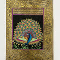 Royal Peacock 3' animals miniature Traditional Art by artist Unknown, 12x8 inch, on paper
