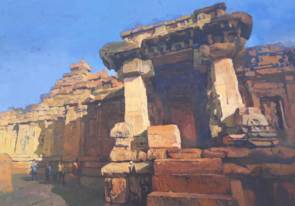Ruins Of Chalukyan Empire by Ajay Sangve | ArtZolo.com