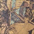 Rural' figurative mixed-media painting by artist Krishnapada Maity, 27x40 inch, on paper