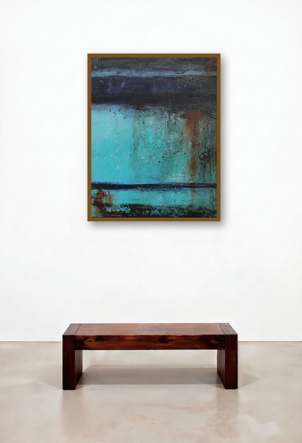 Rusted Wall Series 1 (Coastal Horizon)
