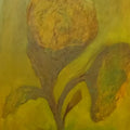 Sag Of Nature 12' nature mixed-media painting by artist Susanta Das, 16x12 inch, on paper