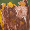 Sag Of Nature 13' nature mixed-media painting by artist Susanta Das, 16x12 inch, on paper