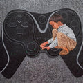 Figurative acrylic painting titled 'Save Traditional Game 3', 24x30 inches, by artist Pooja Kumawat on Canvas