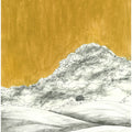 Scene' landscape mixed-media painting by artist Ninoshka Dias, 17x12 inch, on paper