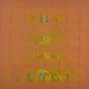 Abstract oil painting titled 'Search of Eternity 36', 36x36 inches, by artist Raghu Neware on Canvas