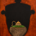 Second Self 2' still-life acrylic painting by artist Trupti Joshi, 48x38 inch, on canvas