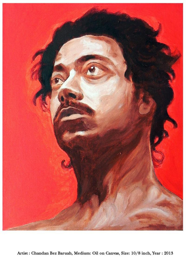 Self Painting by Chandan Bez Baruah | ArtZolo.com
