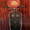 contemporary printmaking titled 'Serve', 18x12 inches, by artist Kanchan Kapruwan on Paper