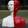 Figurative sculpture titled 'Shades Of Life 2', 29x12x31 inches, by artist Vivek Kumar on Fiberglass