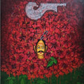 'Shakti Kali' religious acrylic painting by artist Rajib Deyashi, 40x30 inch, on canvas