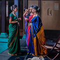 Shrungar' figurative oil painting by artist Mahesh Soundatte, 60x48 inch, on linen