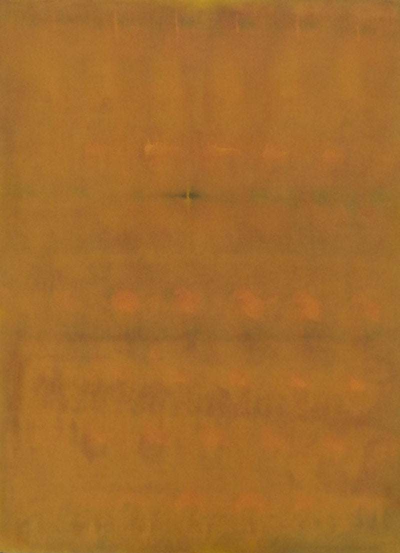 Silent Eco' abstract acrylic painting by artist Hemant Dhane, 40x30 inch, on canvas