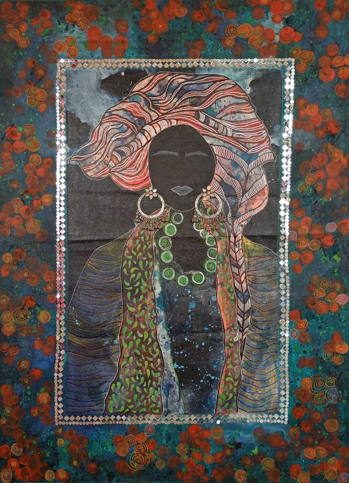 Silent Mystery Painting by Anisha Deshpande | ArtZolo.com