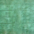 Abstract acrylic painting titled 'Solid Green Abstract Iii', 42x48 inches, by artist Mohit Bhatia on Canvas