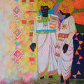 Soul Of The Soil 23' figurative acrylic painting by artist Anuradha Thakur, 30x24 inch, on canvas